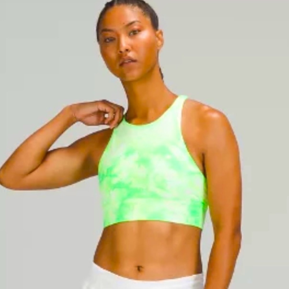 Lululemon Energy High Neck Longline Sports Bra
